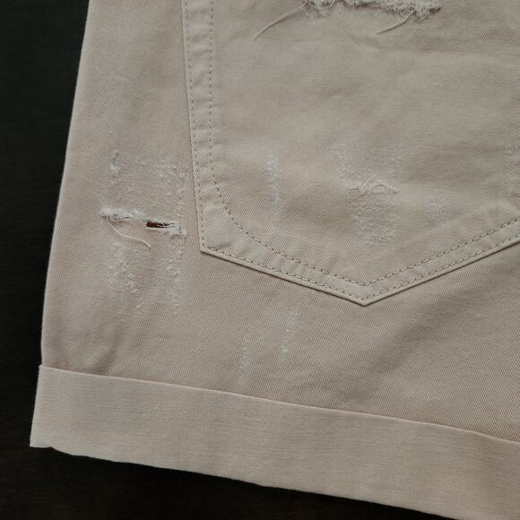 NWT Anine Bing Pink Denim Shorts Size Medium - Picture 8 of 9